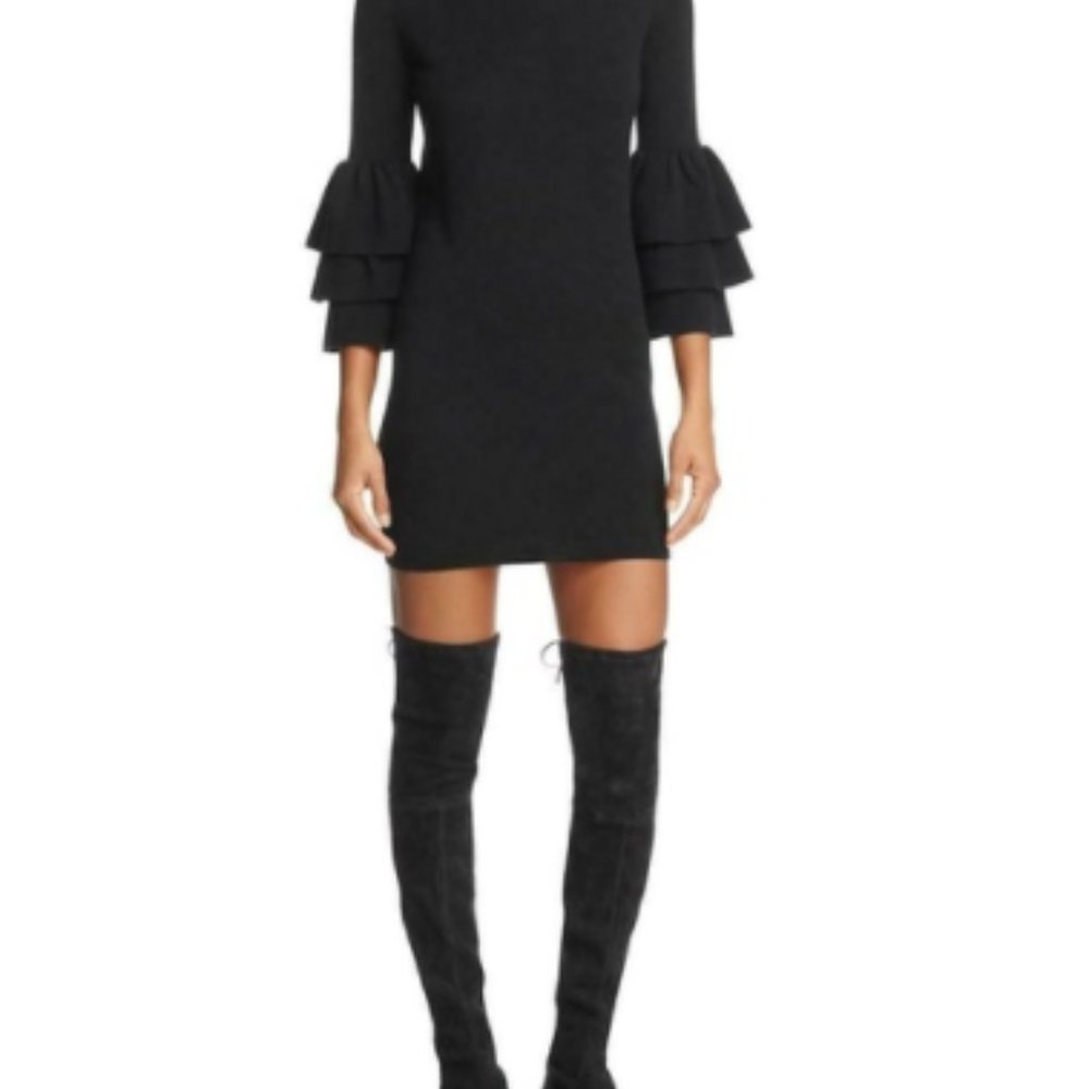 Endless Rose Sweater Dress, Black, Size Small